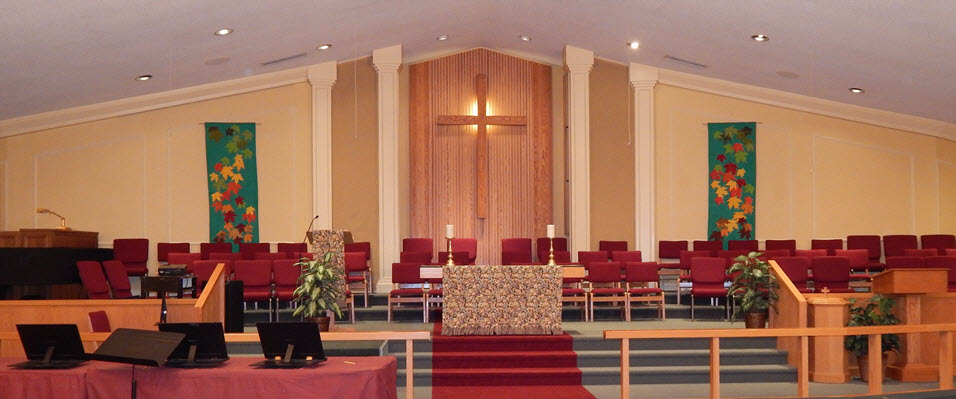 Brook Hill UMC's sanctuary - Brook Hill United Methodist Church