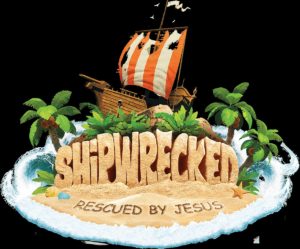 Shipwrecked 2018 Vacation Bible School logo