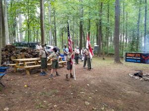 Boy Scout Camping trip