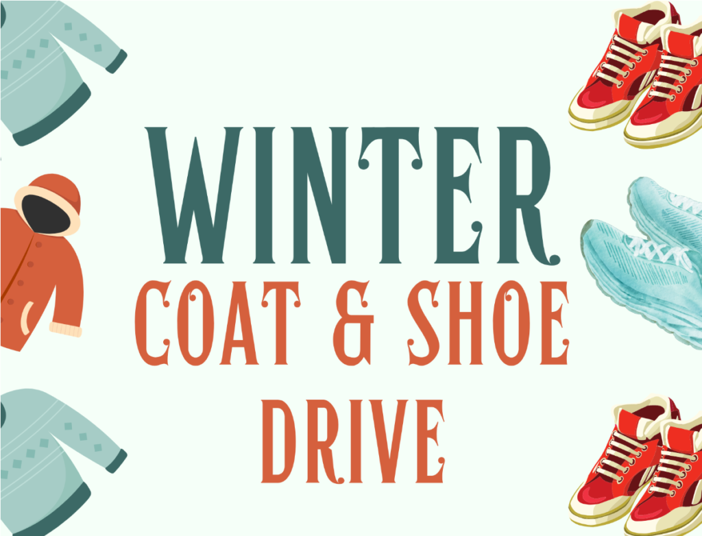 Winter coat and shoe drive